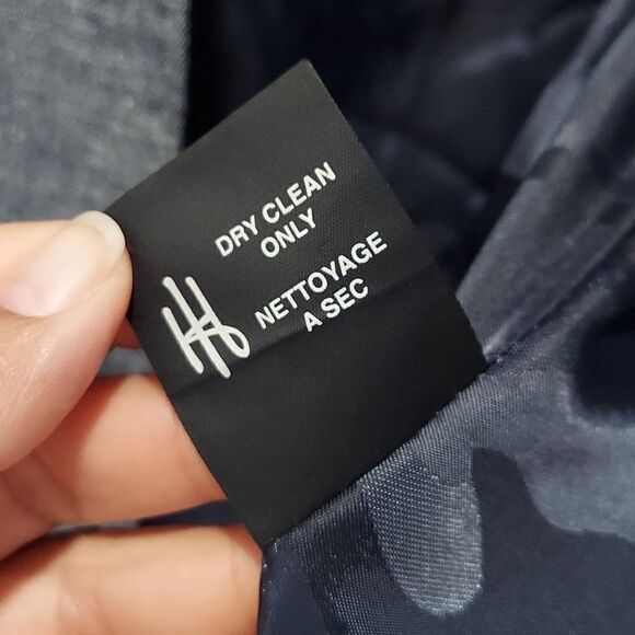 Howe Men’s Blue Cotton Linen Blend Sport Coat Sz 36 - Picture 9 of 14